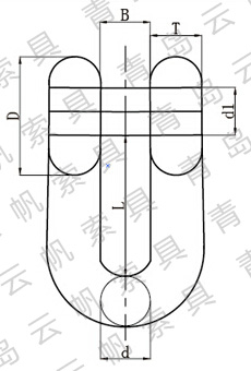 日式D型卸扣型號(hào)規(guī)格